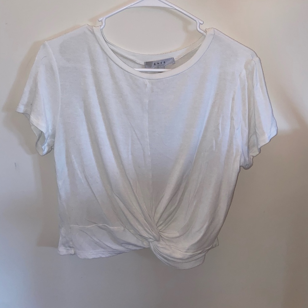 white shirt